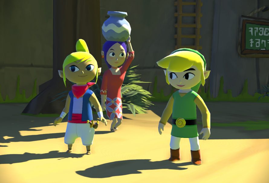 The Legend of Zelda: Wind Waker HD Comparison Video
