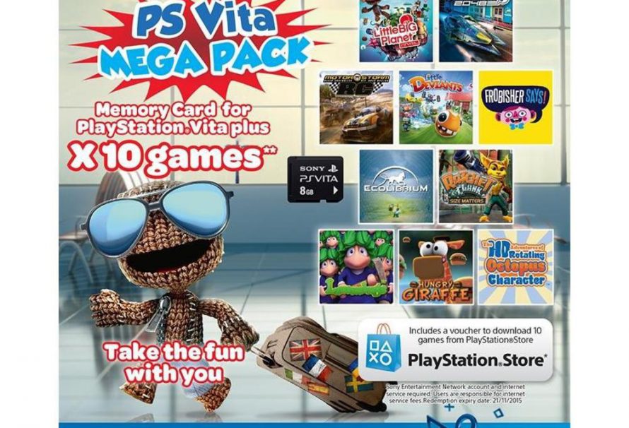 PS Vita Mega Pack Revealed In Australia Includes “10” Games