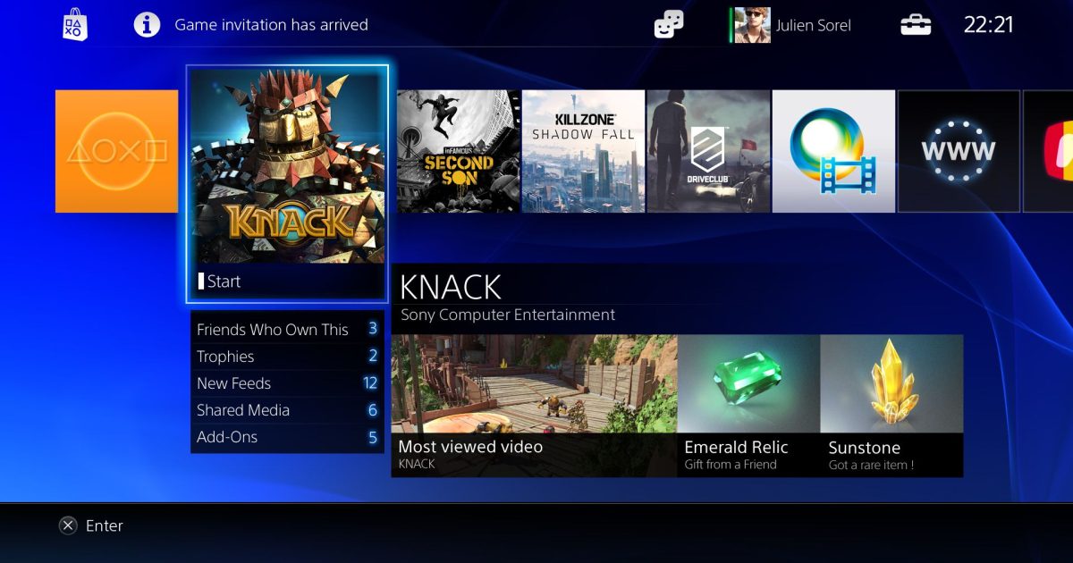 Exclusive PS4 Interface Video Released