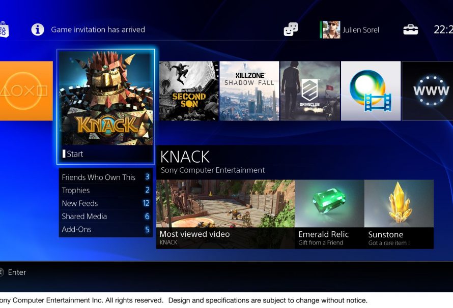 Exclusive PS4 Interface Video Released