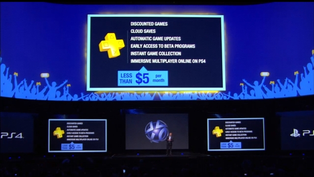 E3 2013: PlayStation Plus Required For Online PS4 Play