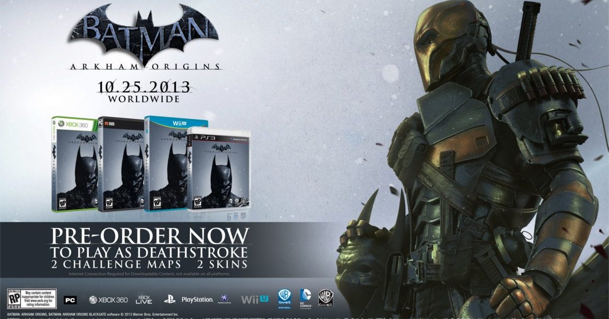 Batman: Arkham Origins ‘Deathstroke’ DLC Headed to Wii U, Too
