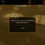 Playing Deus Ex: The Fall on Jailbroken Devices Will Disable Your Guns
