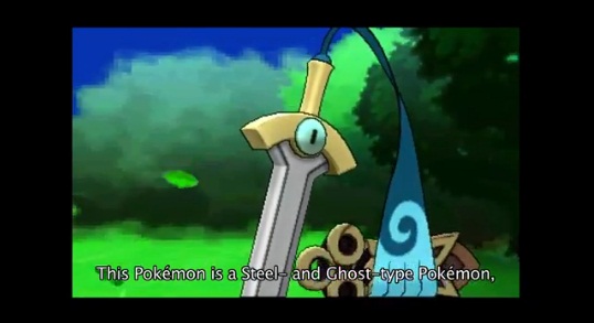 Honedge confirmed to appear in Pokemon X and Pokemon Y