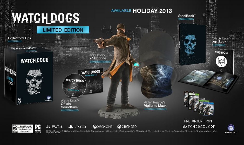 ‘Watch Dogs’ Limited Edition announced; Retails for $130