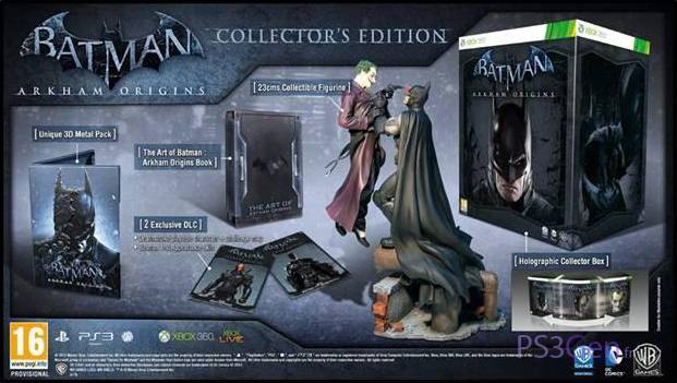 Batman: Arkham Origins Collector’s Edition Comes Out of the Shadows