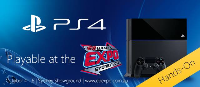 EB Games Expo 2013 Includes Playable PS4 Consoles