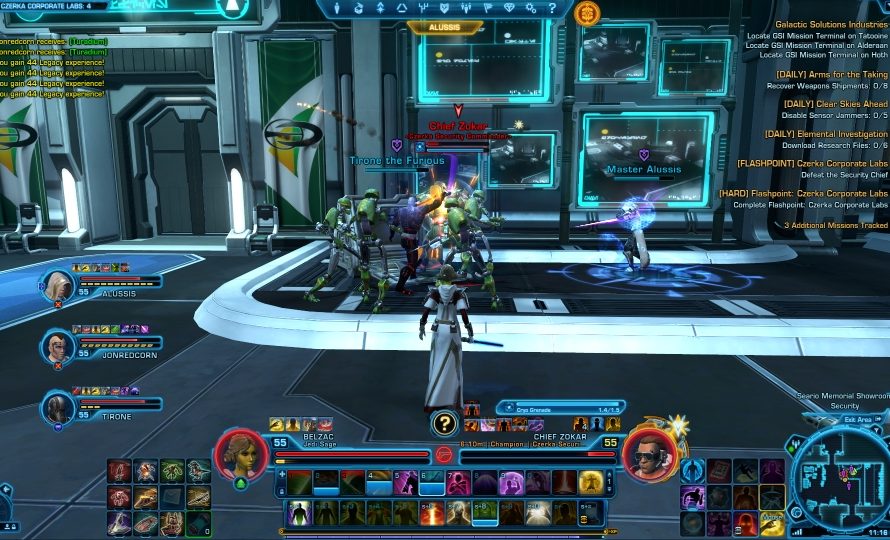 SWTOR Game Update 2.3 – Czerka Corporate Labs HM Guide