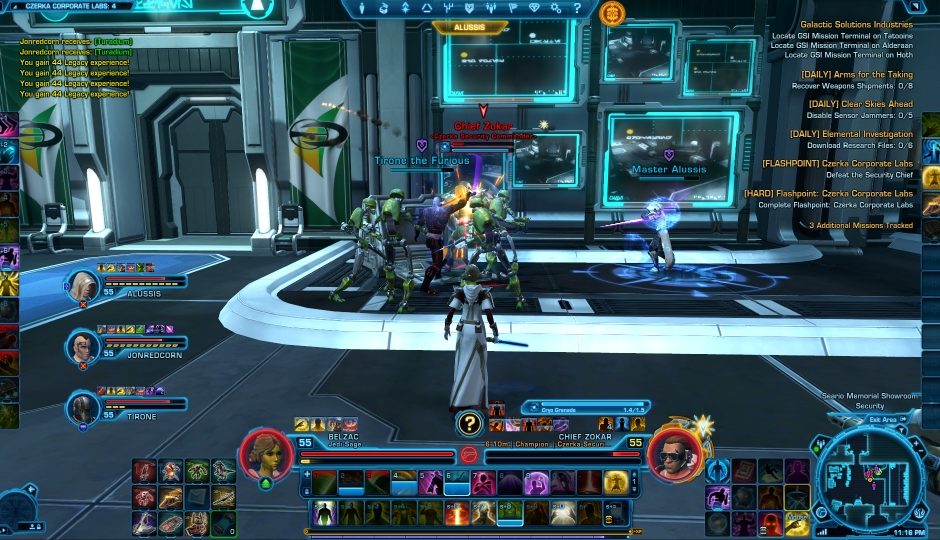 SWTOR Game Update 2.3 – Czerka Corporate Labs HM Guide