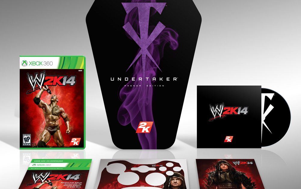 WWE 2K14 Phenom Edition Revealed Includes Badass Undertaker