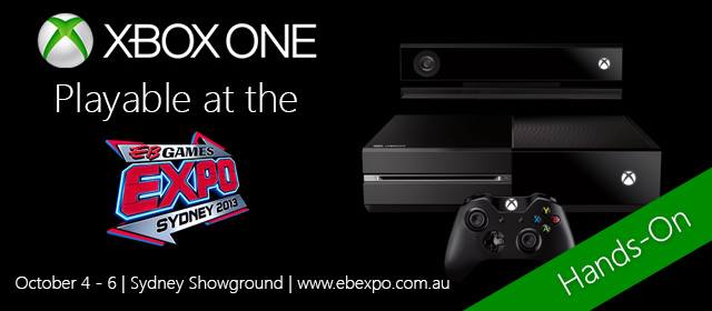 Xbox One Is Playable At EB Games Expo