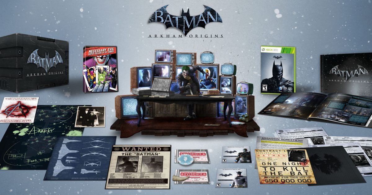 Batman: Arkham Origins Collector’s Edition in North America revealed