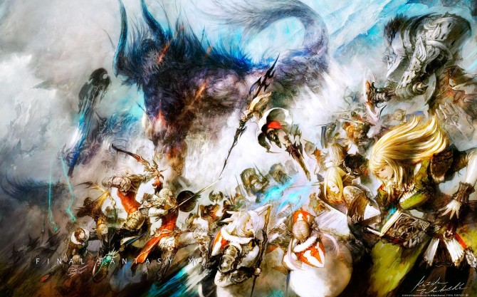 Final Fantasy XIV gives out free PS3 and Windows theme