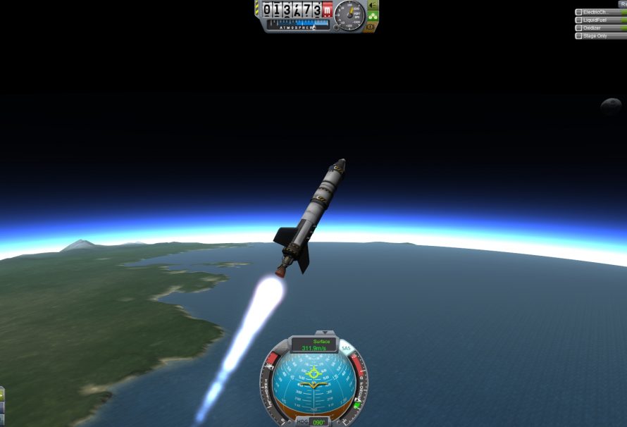 how to launch rocket in kerbal space program xbox one