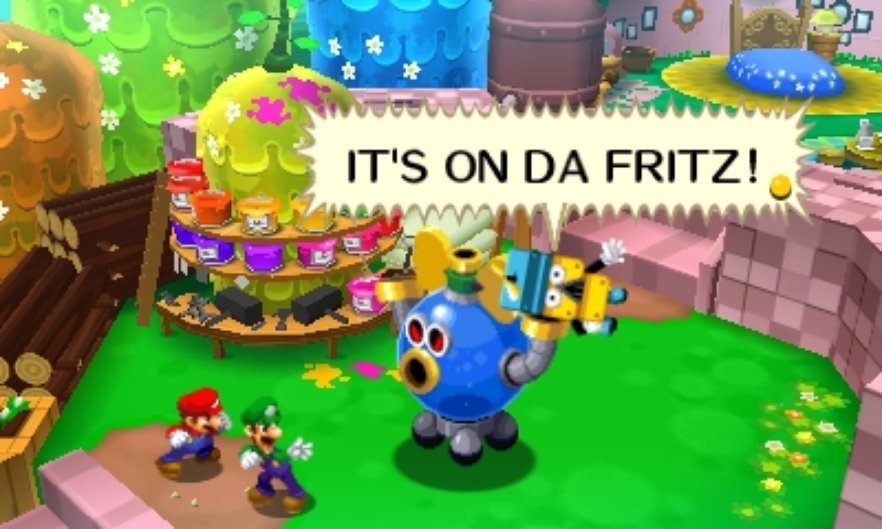 mario luigi dream team bros