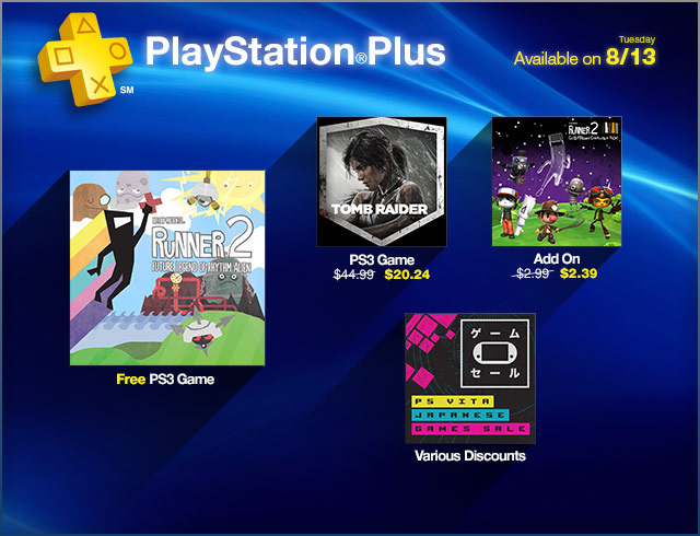 Runner 2 free on PlayStation Plus this week