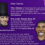 Saints Row 4 allows you to dress up as President Obama or Lincoln