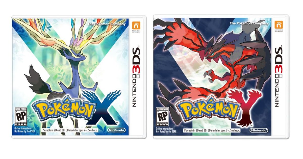 Pokemon X and Y file size to be 1.7 GB