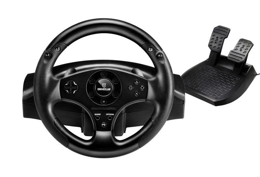 Thrustmaster Reveals First Official PS4 Steering Wheel