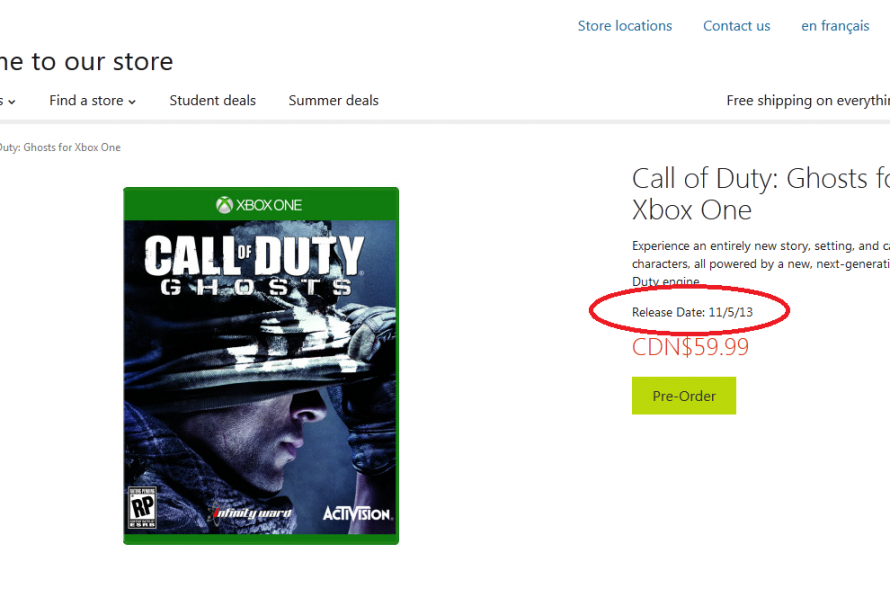 Xbox One Release Date Confirmed By Microsoft?
