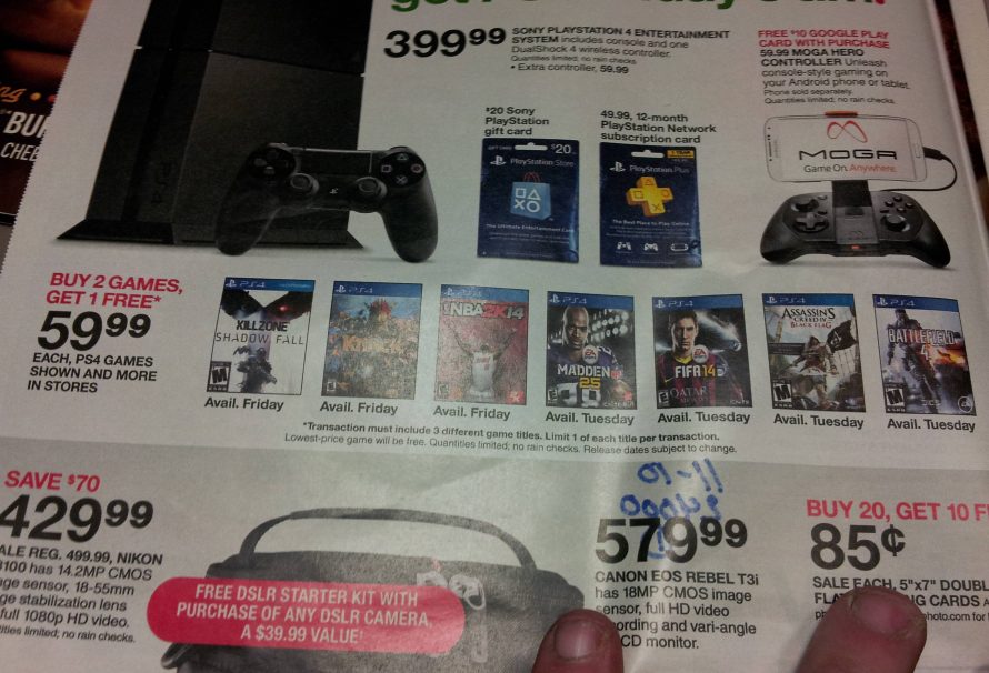 ps4 controller target price