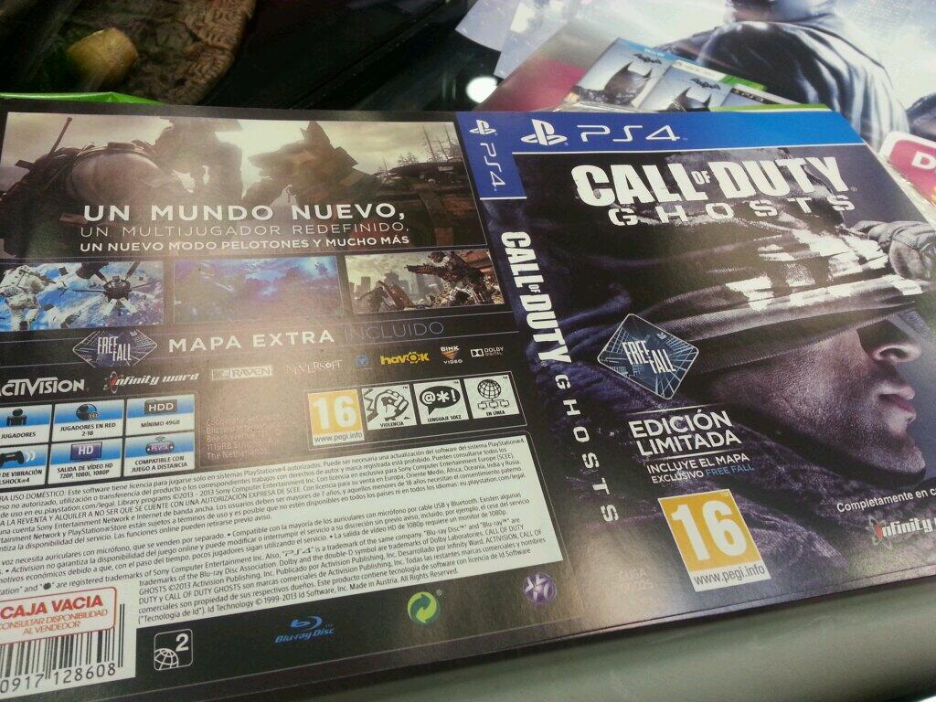 call of duty ghosts ps4 playstation store