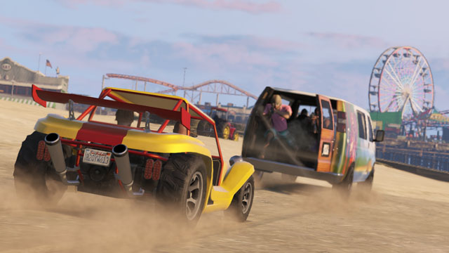 Grand Theft Auto Online takes a vacation at the beach