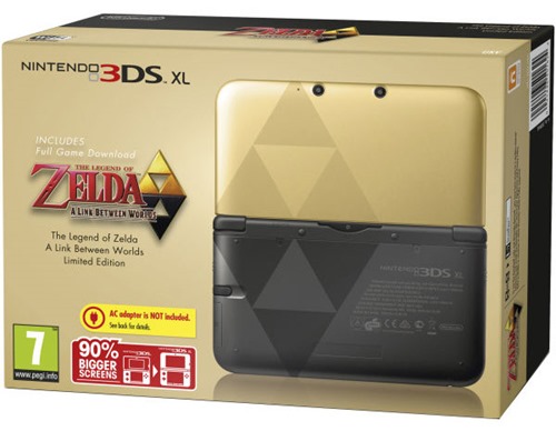 Zelda: A Link Between Worlds 3DS XL bundle announced for Europe