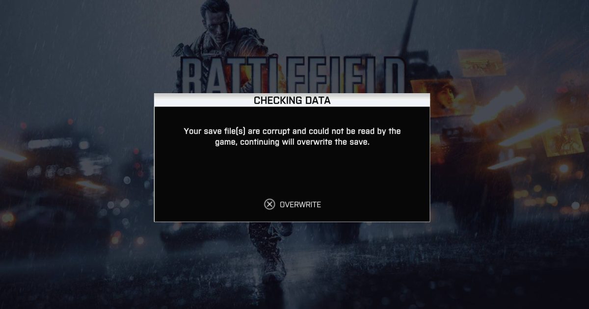 Battlefield 4 CE-34878-0 Error Temporary Fix