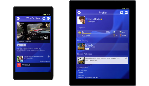 Official PlayStation App now available on Android and iOS