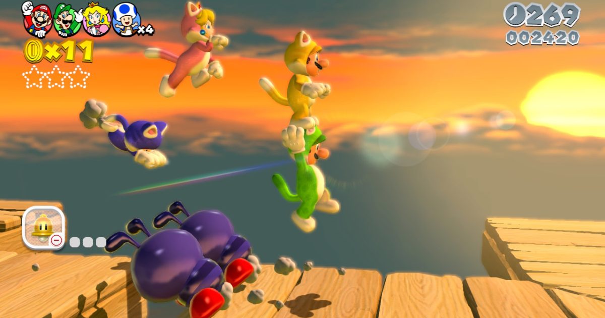 Super Mario 3D World: Hands-On Impression of First Two Worlds