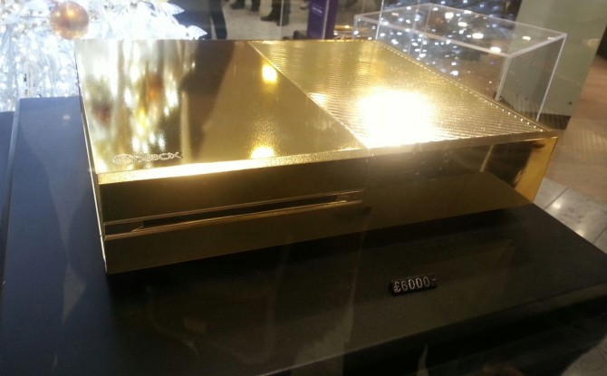 Gold Plated Xbox One Costs $9,750