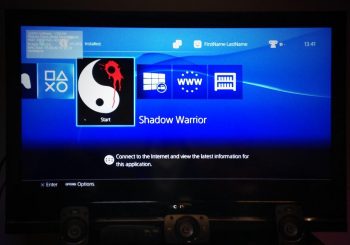 Shadow Warrior Is Up and Running on PS4... Partially