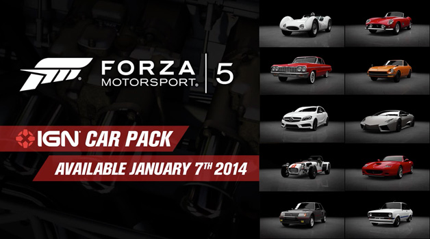 Forza Motorsport 5 IGN Car Pack Shown Off In Trailer