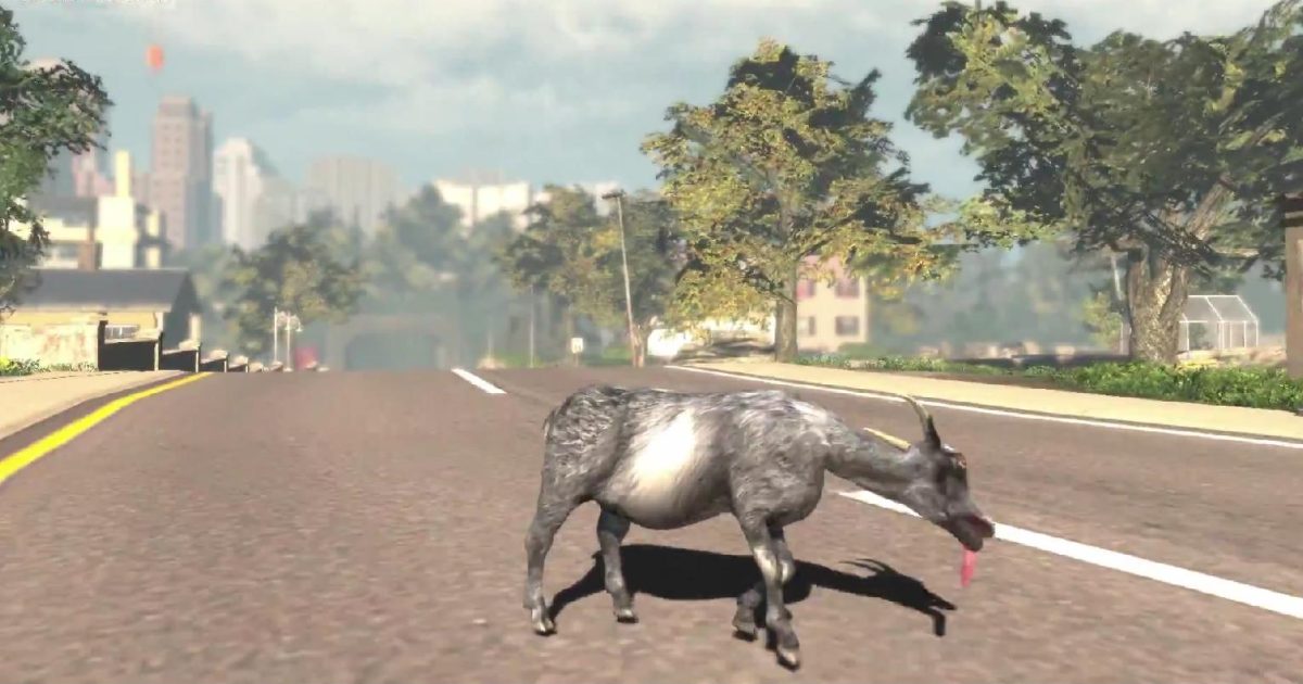 Hilarious Goat Simulator Launch Trailer Released