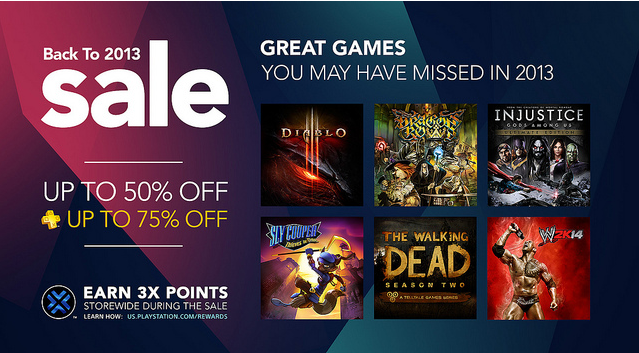 PlayStation Store Is Holding Back to 2013 Sale This Week