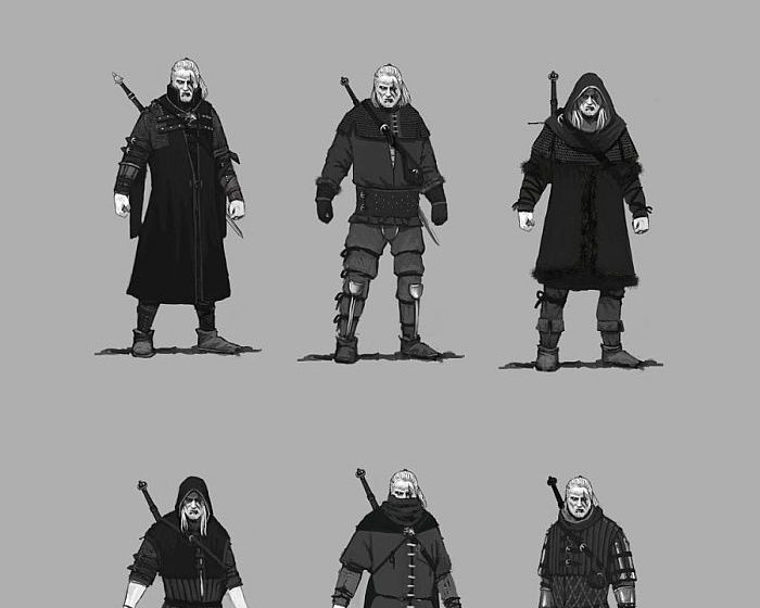 The Witcher 3: Wild Hunt Armor Sets Shown Off In New Concept Art