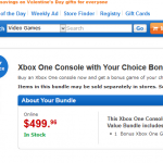 Walmart Website Is Offering Xbox One Plus Free Game Bundle for $499
