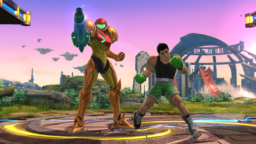 Super Smash Bros. Update Compares Little Mac and Samus’ Height