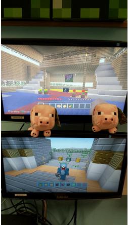 Minecraft PS3 and PS4 Screenshot Comparison