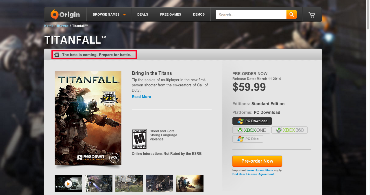 Origin browser. Ключ к игре титанфол. Бесплатные ключи от Titanfall. Код продукта Titanfall в Origin бесплатно. Код продукта для Origin Titanfall диск