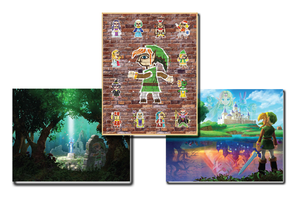 A Link Between Worlds Poster Set Is Back In Stock On Club Nintendo