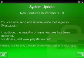 PS Vita 3.10 Firmware Update Now Available
