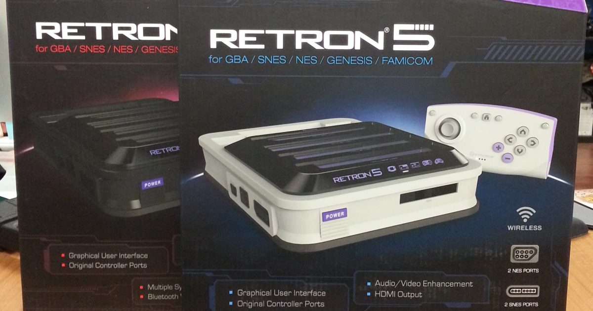 RetroN 5 Boxart Revealed With Release Scheduled Sometime Next Month