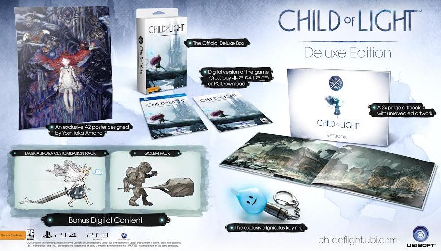 Ubisoft Reveals Child of Light Deluxe Edition