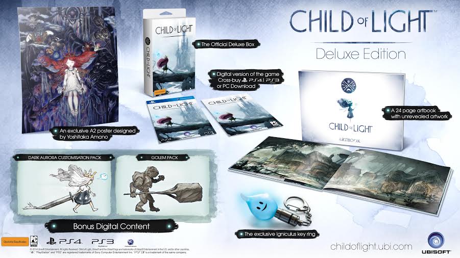 Ubisoft Reveals Child of Light Deluxe Edition