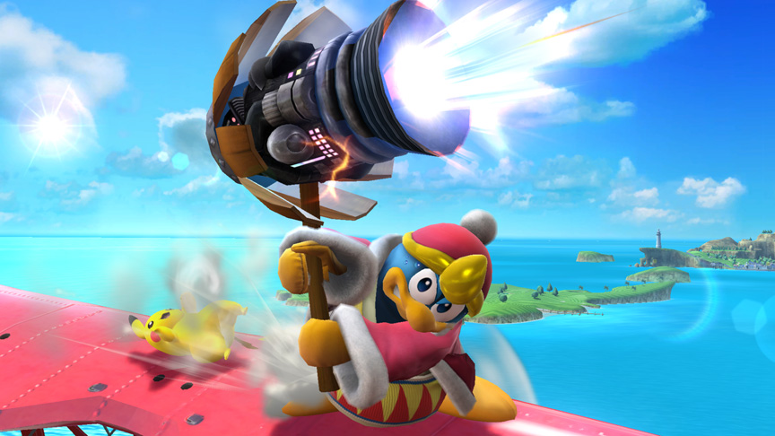 Super Smash Bros.’ King Dedede Has A Very Powerful Hammer