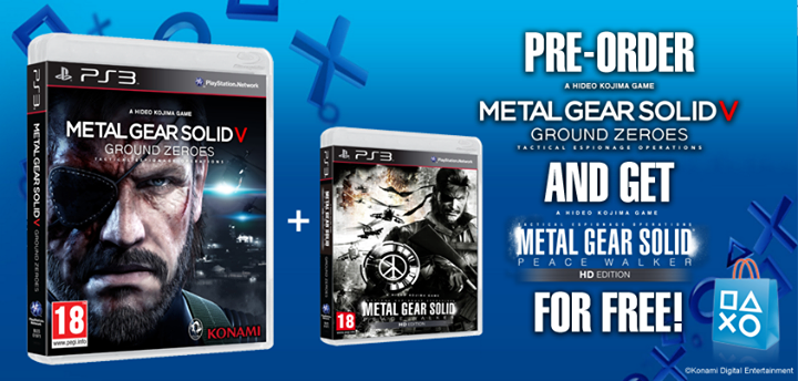 Get Peace Walker HD Free If You Pre-Order Ground Zeroes