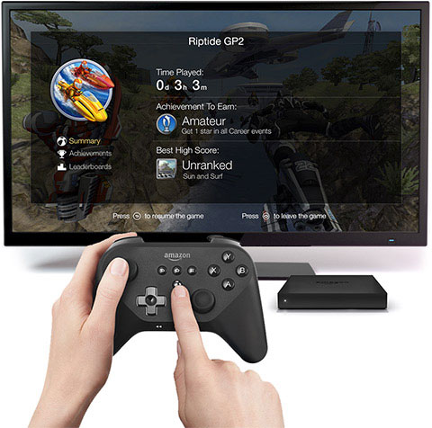 This Is The Amazon Fire TV Controller - Just Push Start