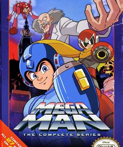 Mega Man Cartoon Is Getting DVD Re-Release With NES Themed Packaging